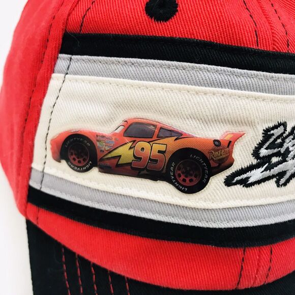 Lightning Mcqueen Disney x Pixar Cars Movie Hat Toddler Strapback Baseball Cap - Picture 7 of 11